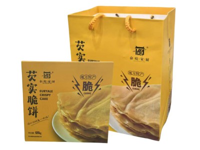 天长特产芡实脆饼礼盒装过年送伴手礼125g*1盒